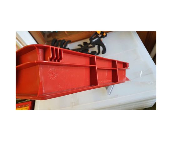 Ящик Тара.ру п/э 600х400х75 сплошной, красный 06179 – изображение 2