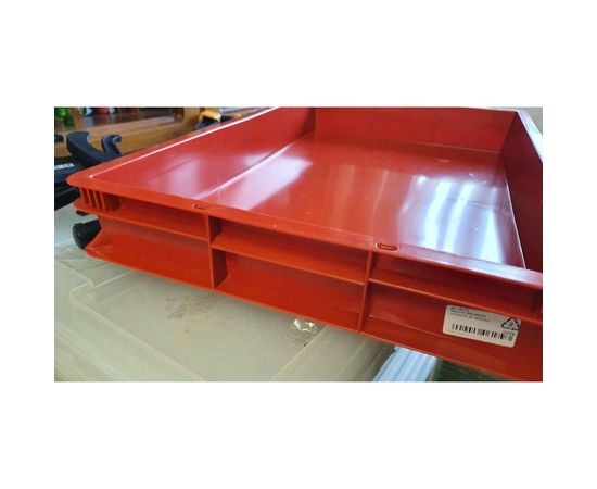 Ящик Тара.ру п/э 600х400х75 сплошной, красный 06179 – изображение 3