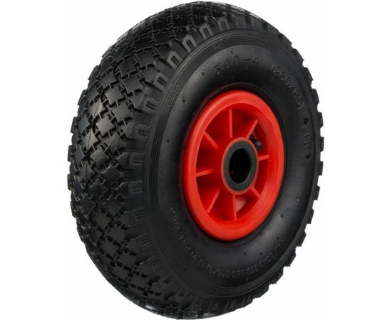 Колесо пневматическое под ось 25 мм, диаметр 255 мм, грузоподъемность 150 кг Стелла-техник 1120-255-2 – изображение 3