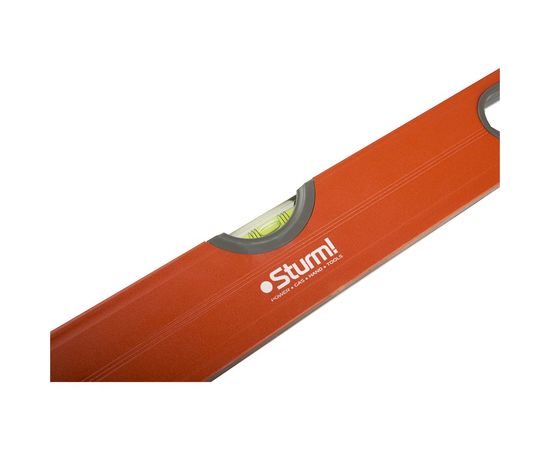 Антиударный магнитный уровень Sturm зеркало 3 глазка 1200мм 2015-05-1200 – изображение 3