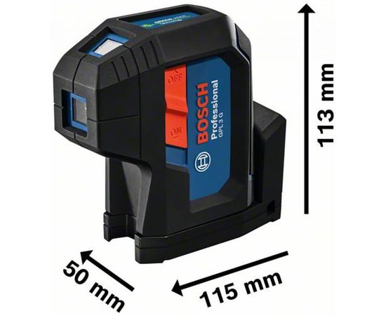 Точечный нивелир BOSCH GPL 3 G 0601066N00 – изображение 3