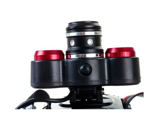 Налобный фонарь Ultraflash E162 (аккумулятор 3,7В, черный, 3LED, 5 Вт, фокус, 2 ак. 4 режима, бокс са) 14683 – изображение 3