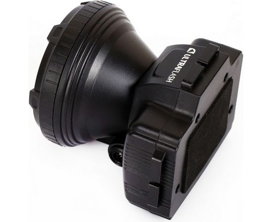 Налобный аккумуляторный фонарь Ultraflash LED5368 220В черный 1 Ватт LED+1,5Ватт COB, 2 режима 14452 – изображение 4