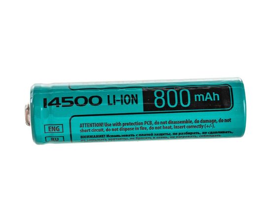 Аккумулятор Videx 14500 800mAh без защиты VID-14500-0.8-NP – изображение 4