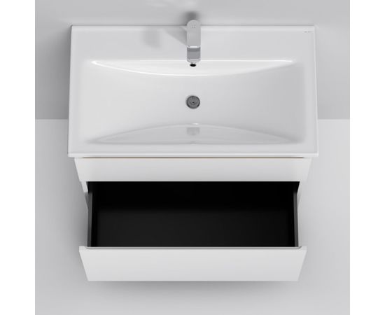 База под раковину AM.PM, X-Joy напольная, 80 см, 2 ящика, белый глянец M85AFSX0802WG – изображение 4