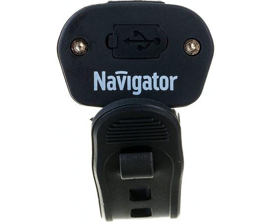 Велосипедный фонарь Navigator NPT-B09-ACCU алюминий, 1 CREE XPG LED 5 Вт, аккумулятор 3,7В 850мАч 14674 – изображение 4