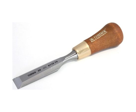 Набор из 4 зачистных стамесок в деревянном ящике NAREX 853750 – изображение 5