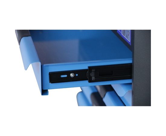 Тележка KraftWell с 7 ящиками, в подарок инструмент 277 предметов KRW-TTB+SET277 – изображение 5