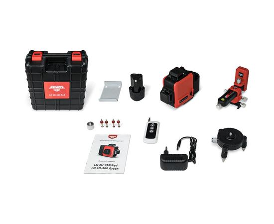 Лазерный уровень AMO LN 3D-360 RED 750165 – изображение 6