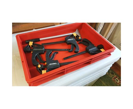 Ящик Тара.ру п/э 600х400х75 сплошной, красный 06179 – изображение 6