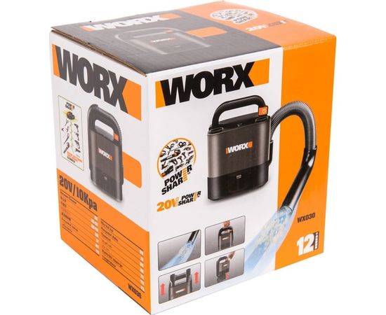 Аккумуляторный пылесос WORX WX030.1 12В, без АКБ и ЗУ WX030.9 – изображение 7
