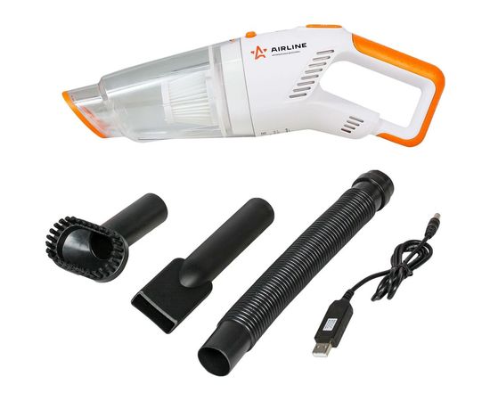 Аккумуляторный беспроводной пылесос AIRLINE AIR-A 130 Вт, 0.5 л, 4 кПа, 2000 мAч VCA-05 – изображение 7