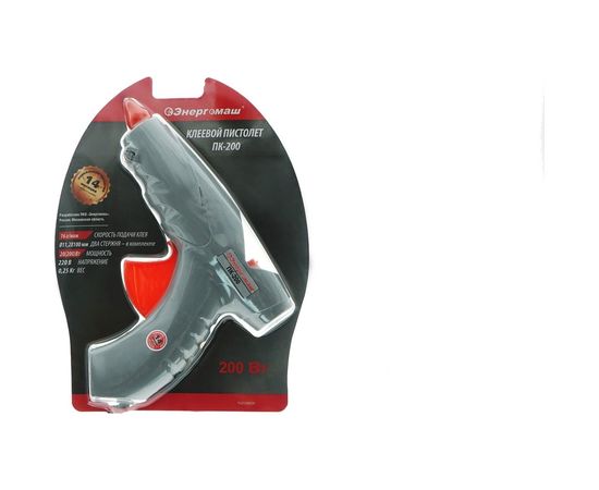 Клеевой пистолет Энергомаш 200 Вт ПК-200 – изображение 7