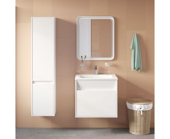 Подвесная тумба с умывальником IDDIS Esper с ящиком, белая 60 см ESP60W0i95K – изображение 7