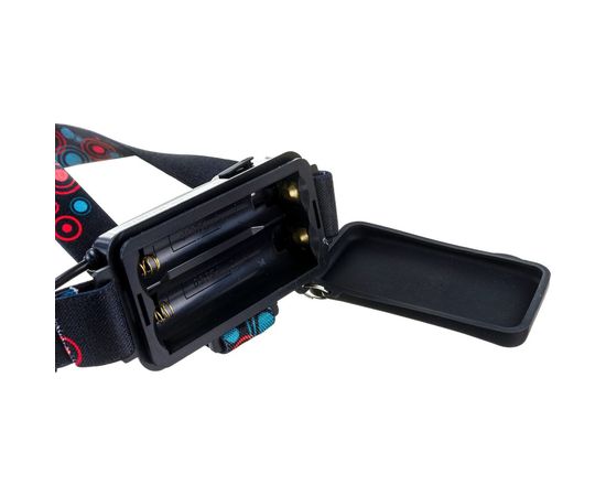Налобный фонарь Ultraflash E162 (аккумулятор 3,7В, черный, 3LED, 5 Вт, фокус, 2 ак. 4 режима, бокс са) 14683 – изображение 7