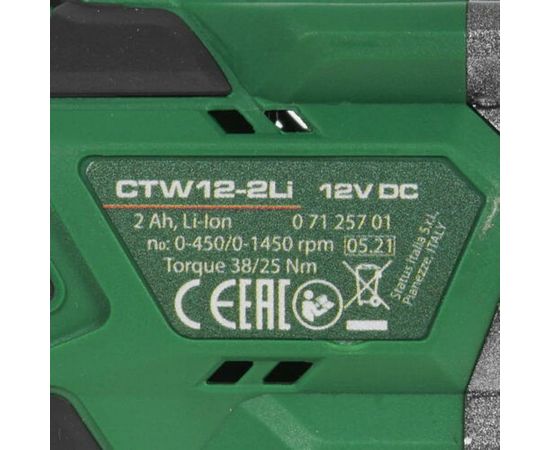 Бесщеточная дрель-шуруповерт STATUS CTW 12-2Li 07125701 – изображение 9