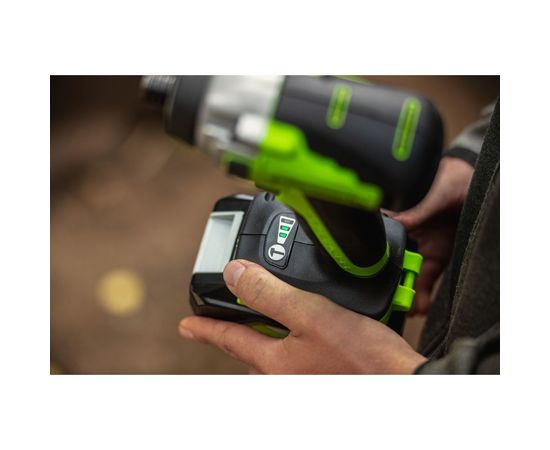 Ударный аккумуляторный винтоверт Greenworks GD24ID3 3802807 – изображение 11