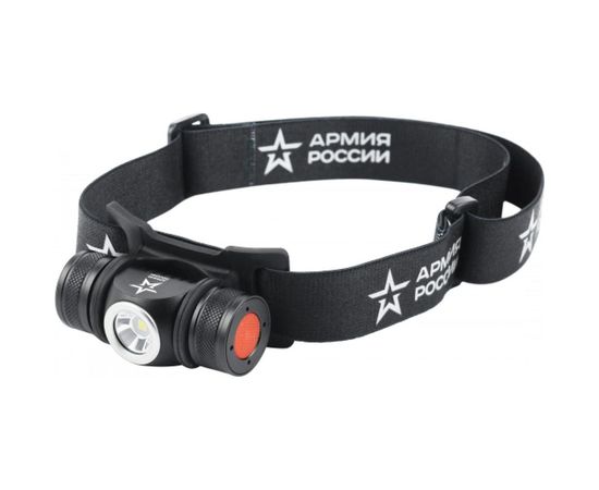 Налобный светодиодный аккумуляторный фонарь ЭРА АРМИЯ РОССИИ GA-502 5B, 5 режимов, черный, на магните, micro-USB, Б0052317 – изображение 12