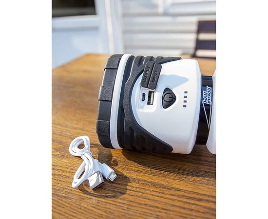 Фонарь ЯРКИЙ ЛУЧ кемпинг CL-500A LUMIS аккумулятор max500лм, Li-Ion 6000mAh 4606400106500 – изображение 13