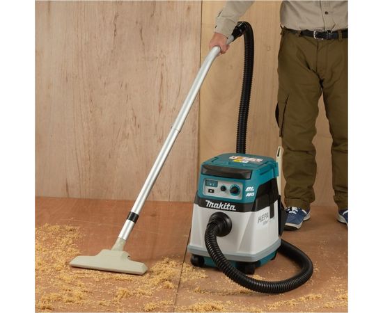 Аккумуляторный пылесос Makita без аккумулятора и зарядного устройства DVC157LZX3 – изображение 16