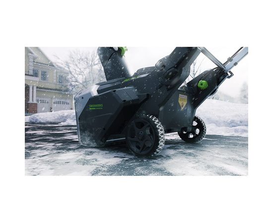 GreenWorks Снегоуборщик аккумуляторный GD82ST, 82V, 56 см, бесщеточный, без АКБ и ЗУ 2602507 – изображение 17