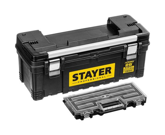 Ящик для инструмента STAYER JUMBO-26 пластиковый 38003-26_z01 – изображение 2