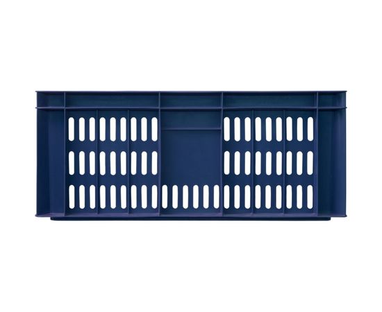 Колбасный ящик с перфорацией, п/э, синий, 600х400х250 Тара.ру 19148 – изображение 2