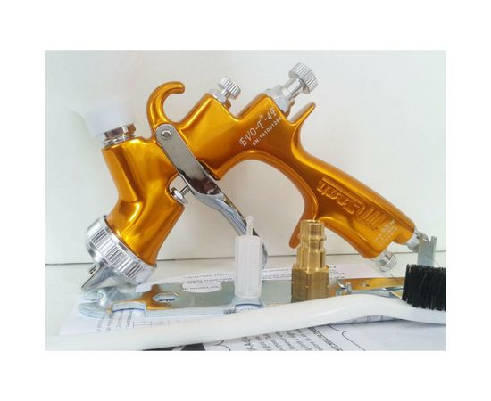 Окрасочный пистолет с верхним пластиковым бачком RADEX Star EVO-T-4F-135G – изображение 2