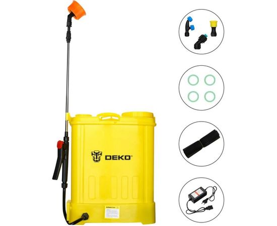 Садовый аккумуляторный опрыскиватель DEKO DKSP12 14 л 065-0955 – изображение 2