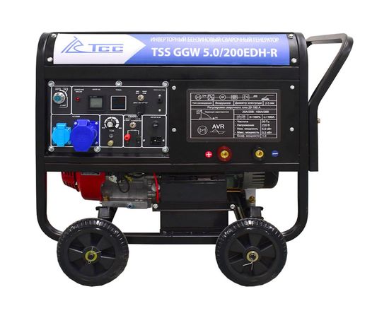 Инверторный бензиновый сварочный генератор ТСС GGW 5.0/200EDH-R Honda GX390 026119 – изображение 2