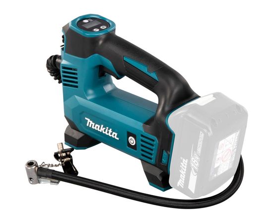 Автомобильный аккумуляторный компрессор Makita LXT 18 В DMP180Z – изображение 2