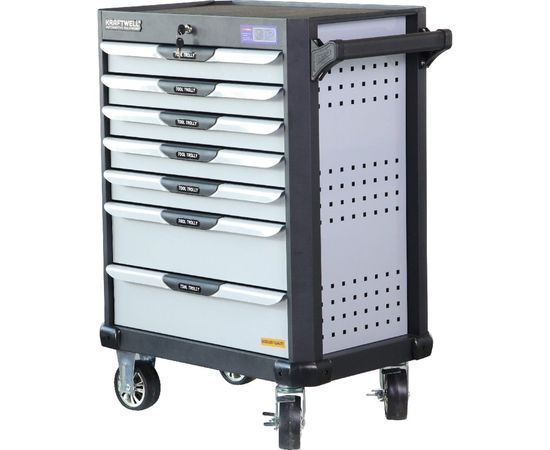 Тележка KraftWell с 7 ящиками, в подарок инструмент 277 предметов KRW-TTG+SET277 – изображение 2