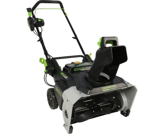 GreenWorks Снегоуборщик аккумуляторный GD82ST, 82V, 56 см, бесщеточный, без АКБ и ЗУ 2602507 – изображение 2