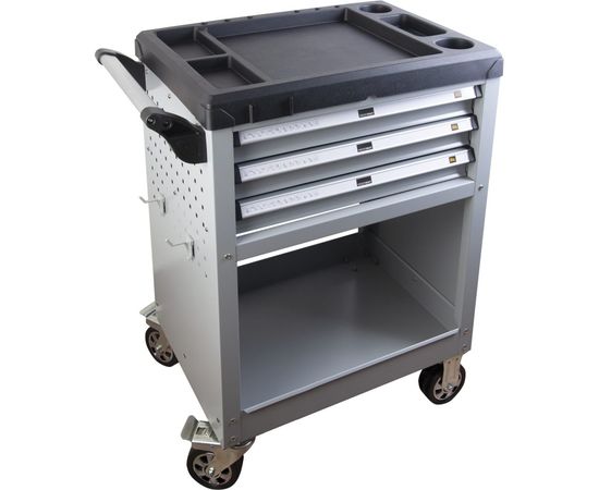 WIEDERKRAFT Тележка нструментальная открытая с 3 ящиками WDK-713 – изображение 2