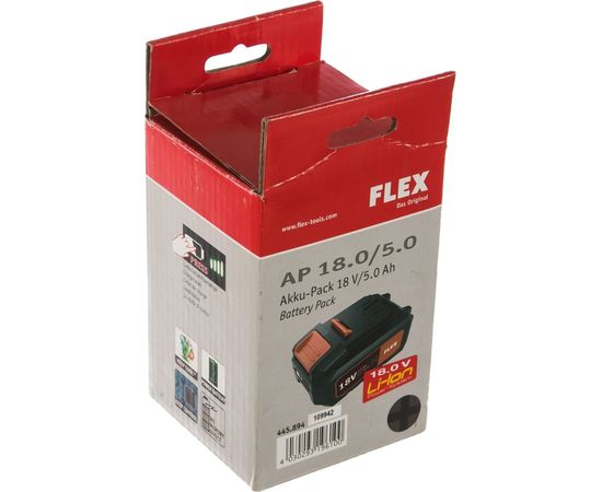 Аккумулятор Li-Ion, 18 В, 5 Ач AP 18.0/5.0 FLEX 445894 – изображение 3
