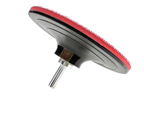 Насадка-держатель с липучкой жесткая 125 мм на УШМ и дрель Diamond Industrial DIDN125H – изображение 3