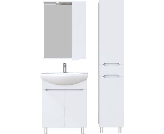 Комплект Sanstar: напольная тумба Bianco 75 без ящиков, мебельный умывальник Стиль 75 238.1-1.5.1.К – изображение 3