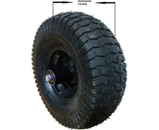 Пневматическое колесо Профи Скорпион 15x6.00-6 d12 9-12СК 39-12СК LWI LWI39-12СК – изображение 4