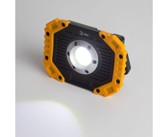 Светодиодный фонарь ЭРА Рабочие Практик PA-802 прожектор аккумулятор 15Вт, COB, 6 режимов, Б0054038 – изображение 4