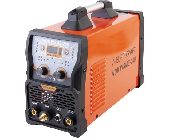 Сварочный инвертор аргонодуговой сварки WIEDERKRAFT AC DC PULSED TIG WDK WSME-200 – изображение 4