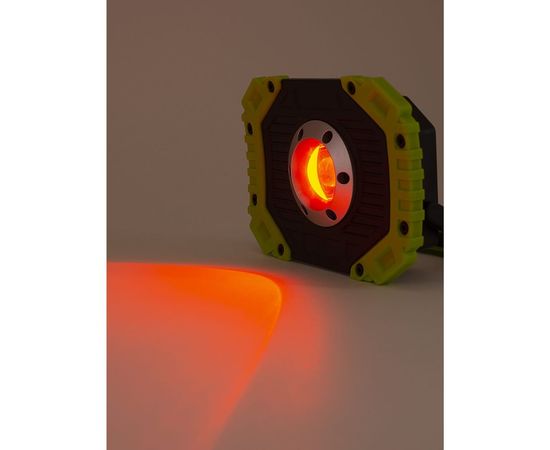 Аккумуляторный фонарь прожектор ЯРКИЙ ЛУЧ DRAGON A-30 COB-диод max700лм 3+3режима, IP44, 4606400106487 – изображение 4