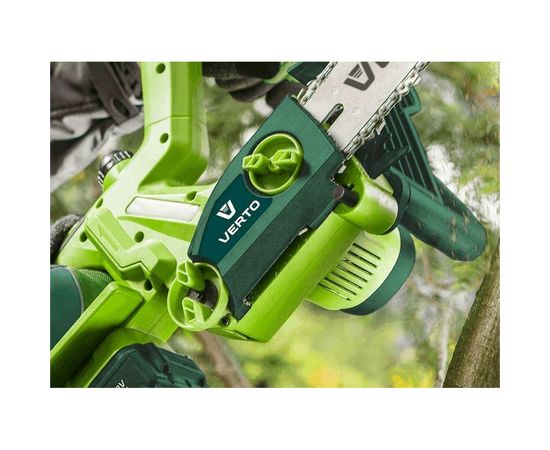 Аккумуляторная цепная пила VERTO VES 18В Li-Ion 52G585-0 – изображение 4
