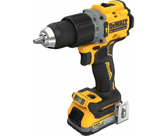 Ударная бесщеточная дрель-шуруповерт DEWALT 2 скорости, 2 АКБ 18 В XR Li-Ion DCD805E2T-QW – изображение 5
