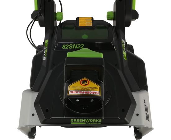 GreenWorks Снегоуборщик аккумуляторный GD82ST, 82V, 56 см, бесщеточный, без АКБ и ЗУ 2602507 – изображение 5