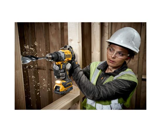 Бесщеточная дрель-шуруповерт DEWALT 2 скорости, 1 АКБ 18 В XR Li-Ion DCD800E1T-QW – изображение 5