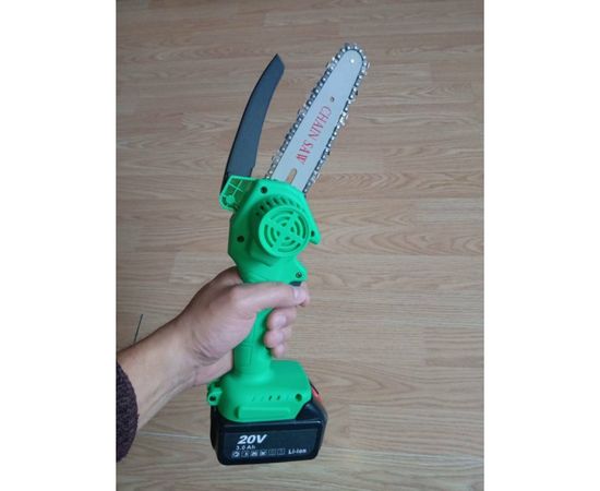 Цепная аккумуляторная пила Zitrek GreenSaw Extra power 20 В, 2 АКБ 1.5 и 3 А*ч, ЗУ 082-1851 – изображение 5