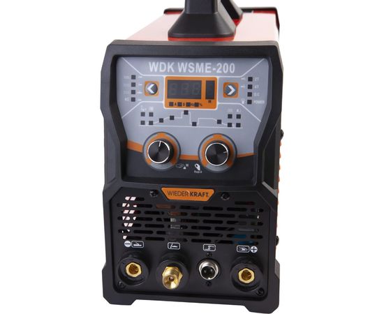 Сварочный инвертор аргонодуговой сварки WIEDERKRAFT AC DC PULSED TIG WDK WSME-200 – изображение 5