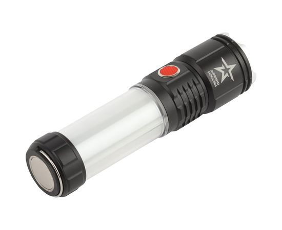 Светодиодный ручной аккумуляторный фонарь ЭРА АРМИЯ РОССИИ MA-703 Тайфун 10Вт 6 режимов Li аккумулятор магнит крючок Б0052320 – изображение 6