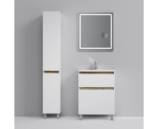 База под раковину AM.PM, X-Joy напольная, 65 см, 2 ящика, белый глянец M85AFSX0652WG – изображение 6