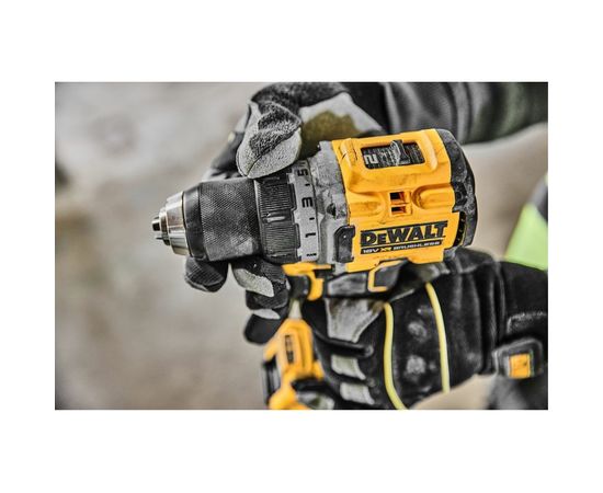 DEWALT 18 В XR бесщеточная дрель-шуруповерт, 2 скорости,2 АКБ XR Li-Ion DCD800E2T-QW – изображение 6